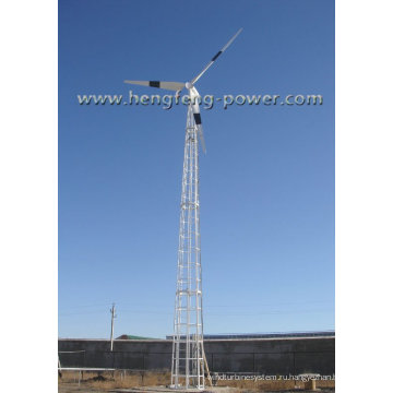 продаете 10kw/20кВт/30kw/50kw ветряная турбина генератора системы (горизонтальная ось, 3-фазы постоянного магнита прямого привода генератора)